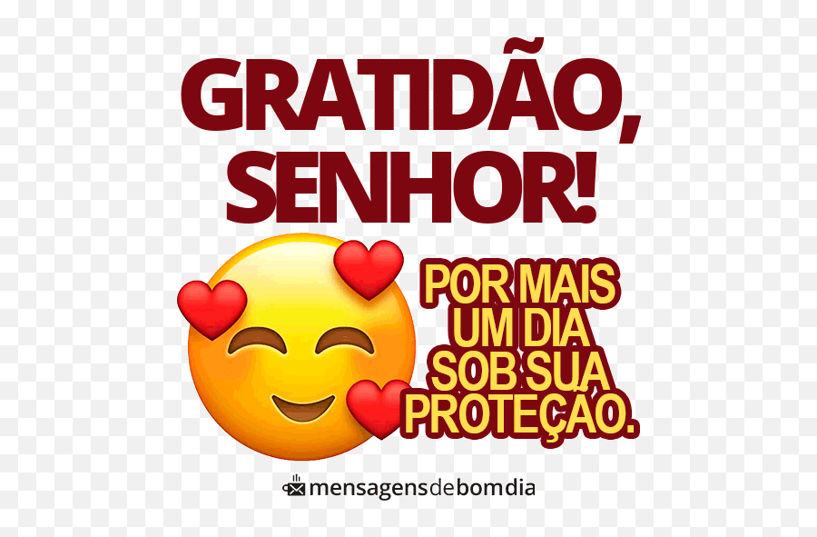 Figurinhas Com Frases Abençoadas Para Dar Bom Dia - Happy Emoji,Emoticon Paz E Amor