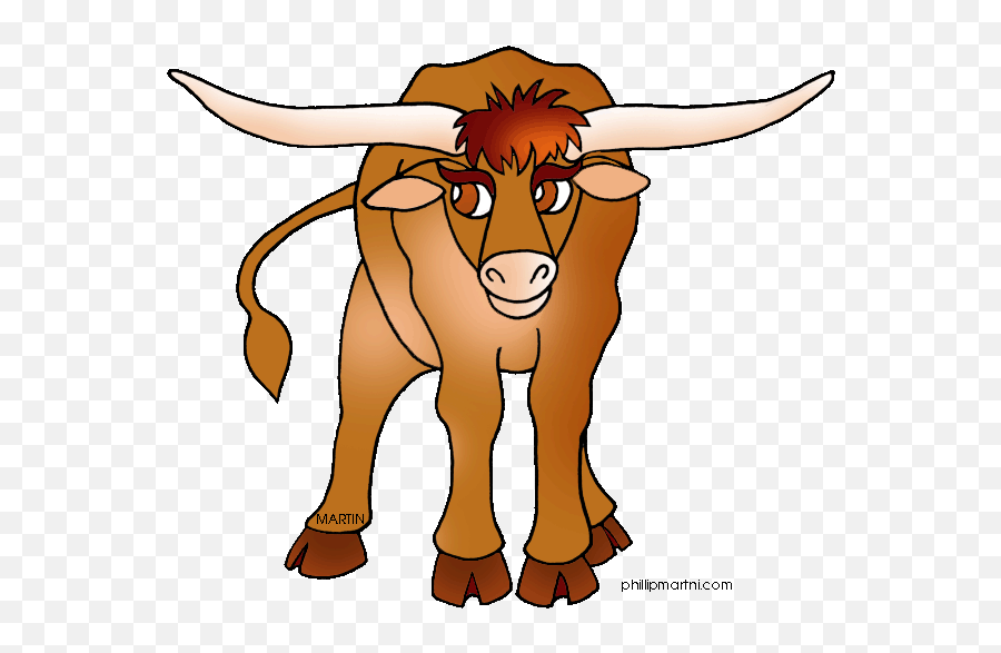 Free Longhorn Cattle Cliparts Download - Longhorn Cattle Clipart Emoji,Texas Longhorn Emoticon