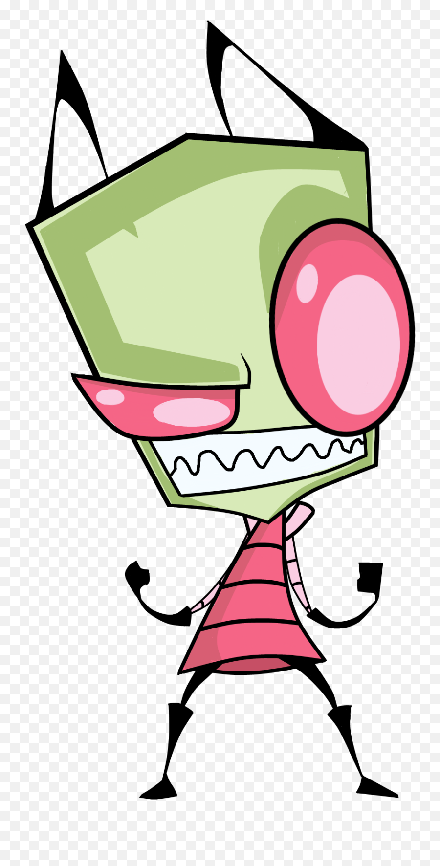 Download Invader Zim - Invader Zim Zim Angry Emoji,Invader Zim Emoji