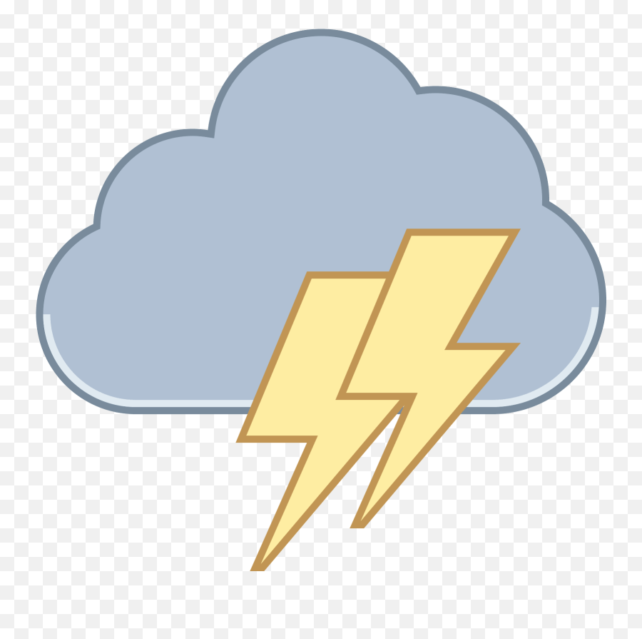 Cloud Lightning Icon Clipart - Full Size Clipart 1617776 Emoji,Blue Lightning Emoji