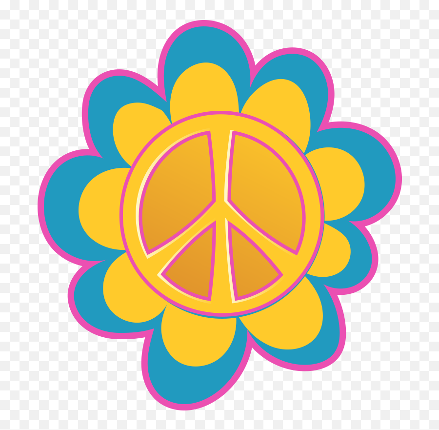 Flower Peace Sign Flower Wall Decor Emoji,Asian Peace Emoticon