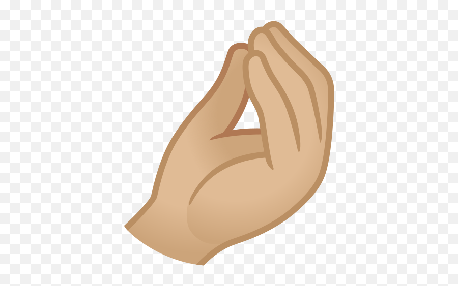 Medium - Significado De Los Dedos Juntos Emoji,Finger Pinch Emoji