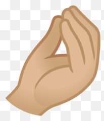 Medium - Significado De Los Dedos Juntos Emoji,Finger Pinch Emoji