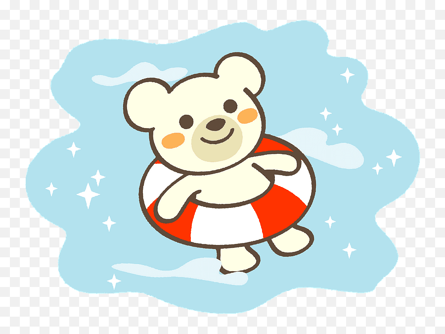 Polar Bear Clipart - Clipartworld Emoji,Grizzly Bear Emojis Ffor Discord