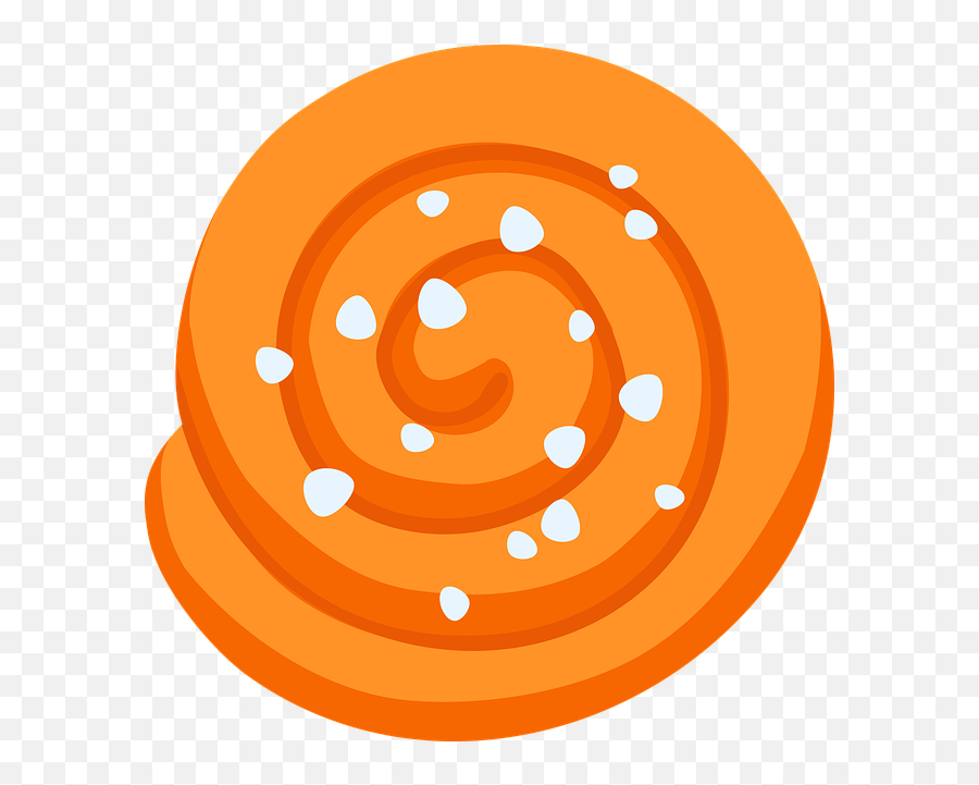 The Pastry Cinnamon Bun Dessert - Free Vector Graphic On Pixabay Emoji,Discord Emoji 18