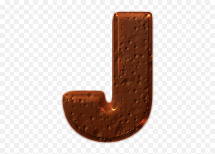 Chocolate Style 3d Letter J Png Transparent Image Emoji,Emoji Letter L