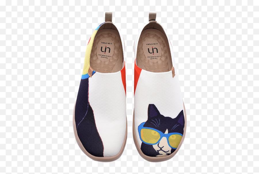 Shoes - Round Toe Emoji,Emoji Loafers
