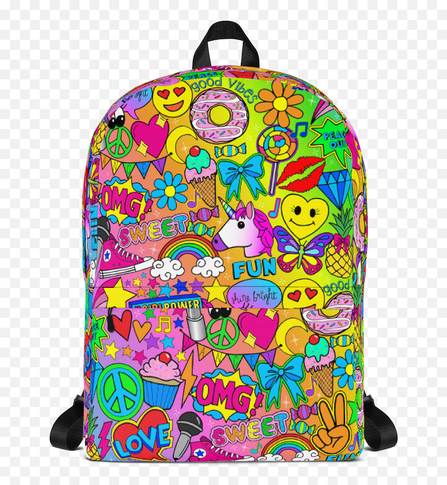 Glamour U0026 Glitter Backpack - Backpack Emoji,Emoji Face Backpack