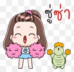 Gyoza Superza - Sticker Para Whatsapp Niña Bailando Emoji,Emoji Bailando