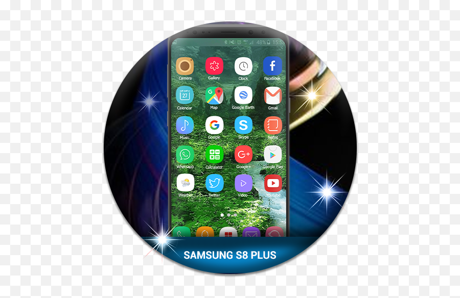 Theme For Samsung S8 Plus Launcher For Galaxy S8 - Apps En Technology Applications Emoji,Teclado Emoji Para Lg