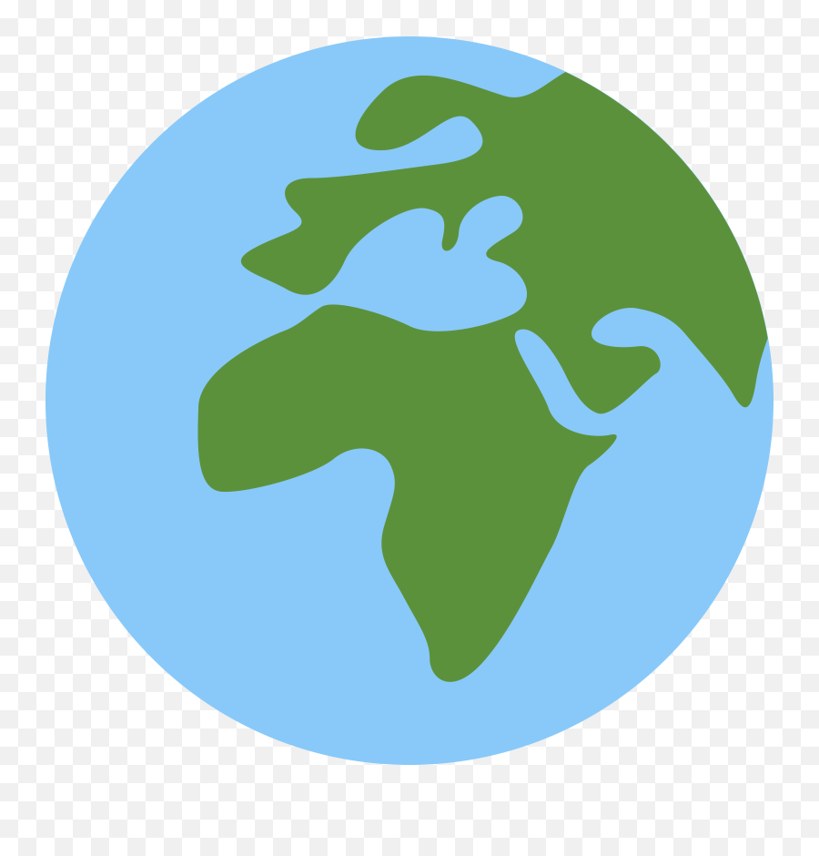 Globe Showing Europe - Earth Emoji,Earth Emoji