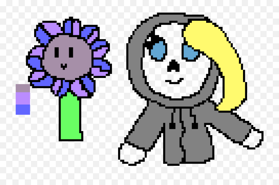 My Most Used Ocu0027s Wisp And Reaper Daisy Pixel Art Maker - Happy Emoji,Daisy Emoticon