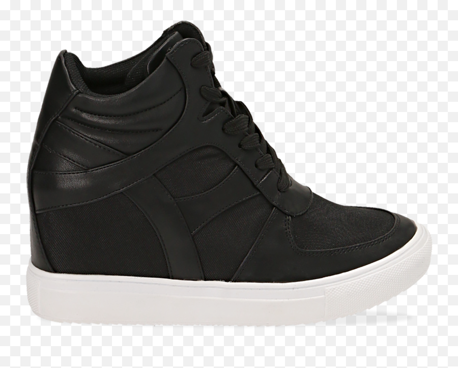 Trova Sneakers Nere Zeppa - Round Toe Emoji,Laura Biagiotti Emotion ??????