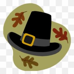 Free Thanksgiving Hat Png Download - Pilgrim Hat Clip Art Emoji,Pilgrim Hat Emoji