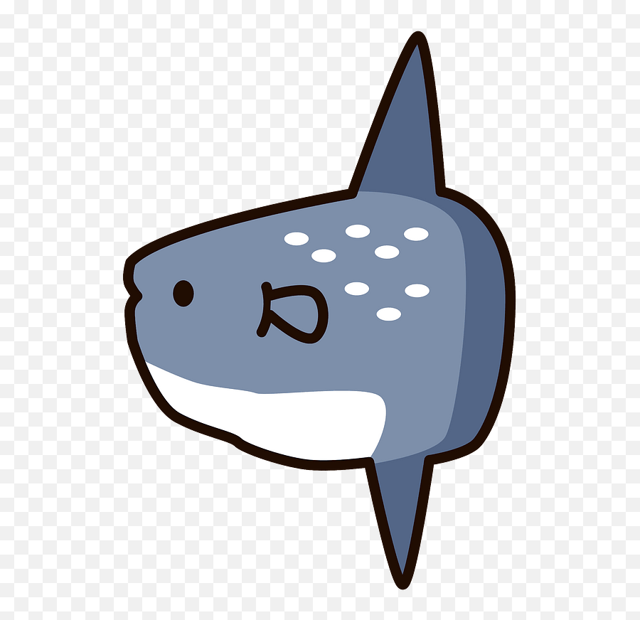 Ocean Sunfish Clipart - Ocean Sunfish Clipart Emoji,Sunfish Emoji