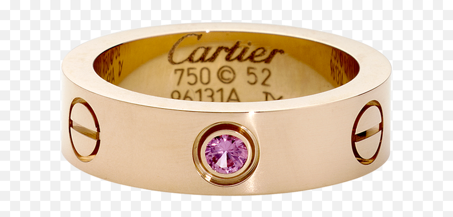 Cartier Love Ring - Inside Cartier Ring Love Emoji,Emotion Feeling Ring For Sale