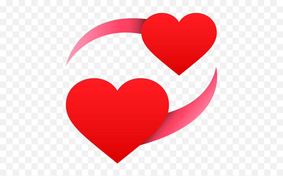 Emoji Hearts That Turn To Copy Paste - Revolving Hearts Gif,Emoji Girly Wink