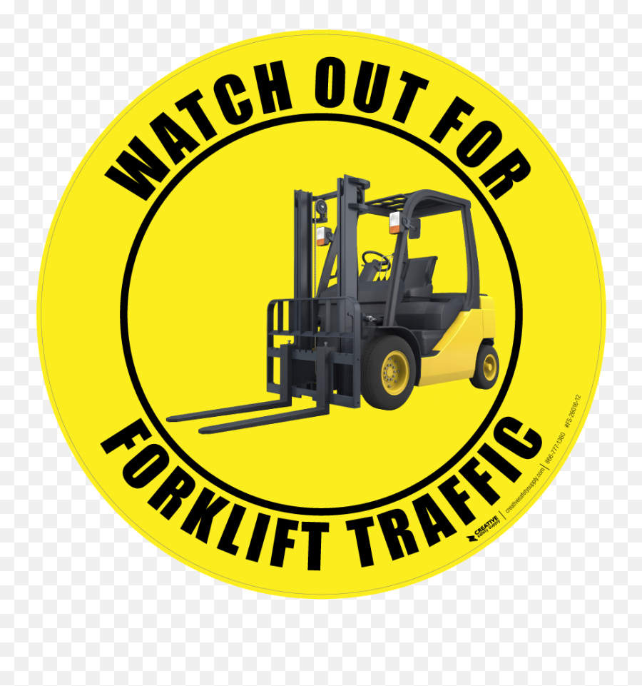 Watch Out For Forklift Traffic - Language Emoji,Laboratory Equipment Emojis