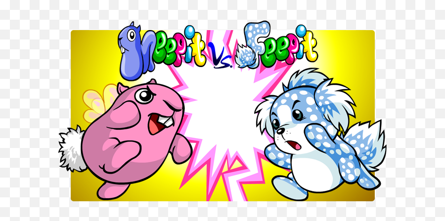 Virtual Games Pets - Neopets Meepit Vs Feepit Emoji,Heart Emoticons To Use On Neopets Pet Pages