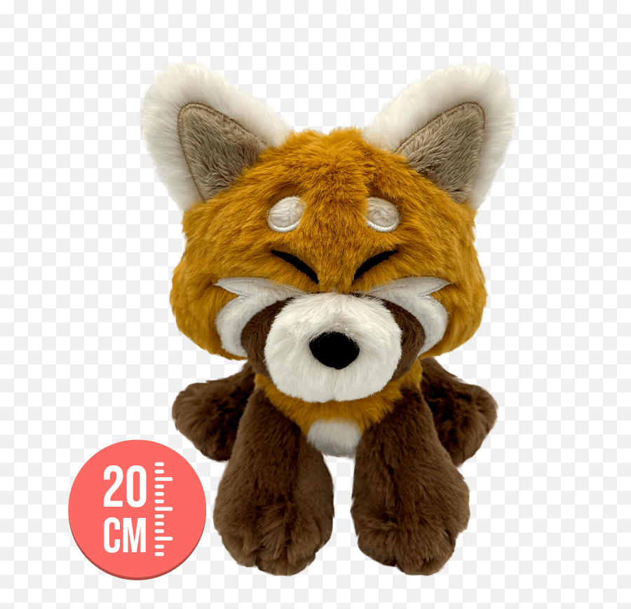 Redfoux Stuffed Toy - Peluche Roufoux Emoji,Toys With Emotions