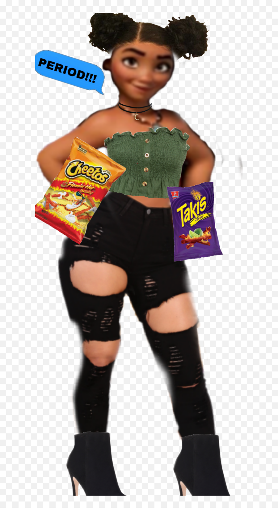 How To Make A Hot Cheeto Girl On Picsart - Clubwear Emoji,Emoji Orans