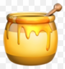 Honey Pot Emoji Honey Honeypot - Honey Pot Emoji,Grass Emoji