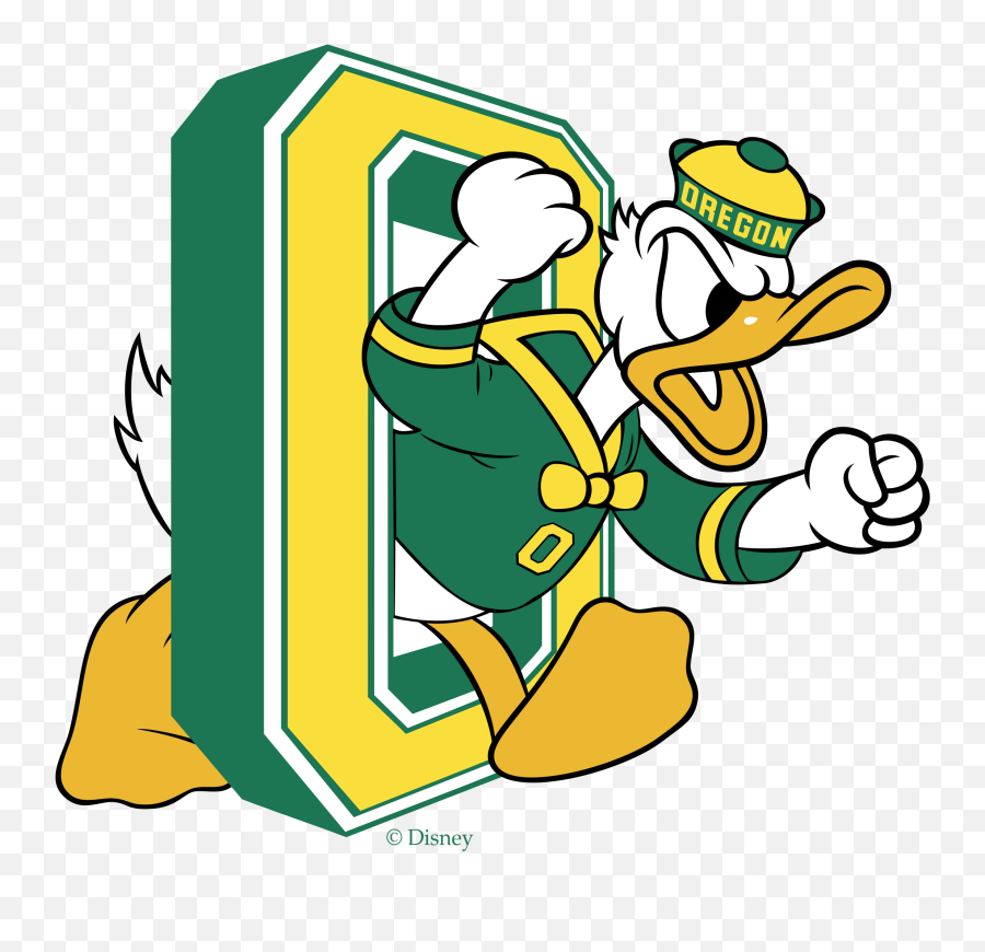 Oregon Ducks Logo Png Transparent Svg - Duck Oregon Logo Emoji,Duck Emoji No Background