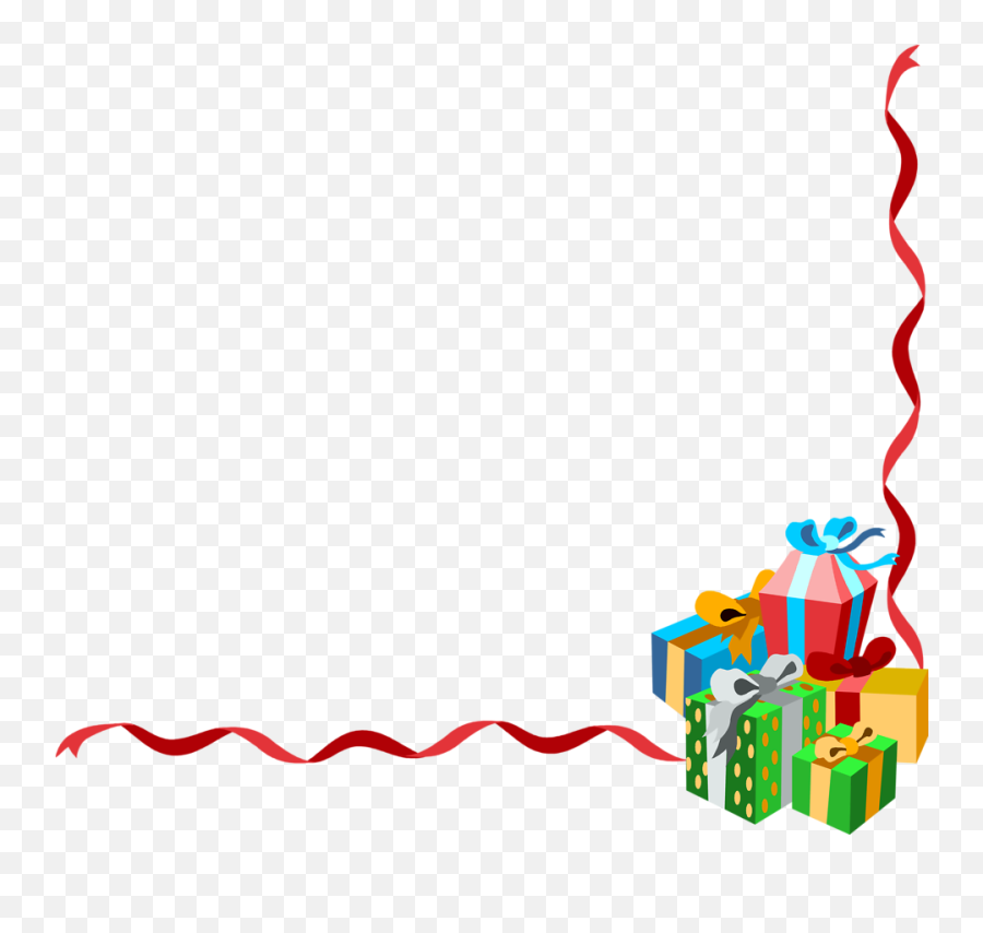 Google Free Christian Clip Art - Christmas Present Border Clipart Emoji,Emoticon Batti 5 Preghiera