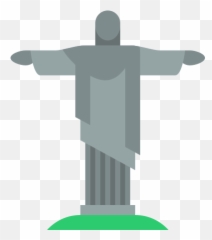 Ícone De Estátua De Cristo O Redentor Emoji,Emojis Novos Para Copiar Cristo Redentor