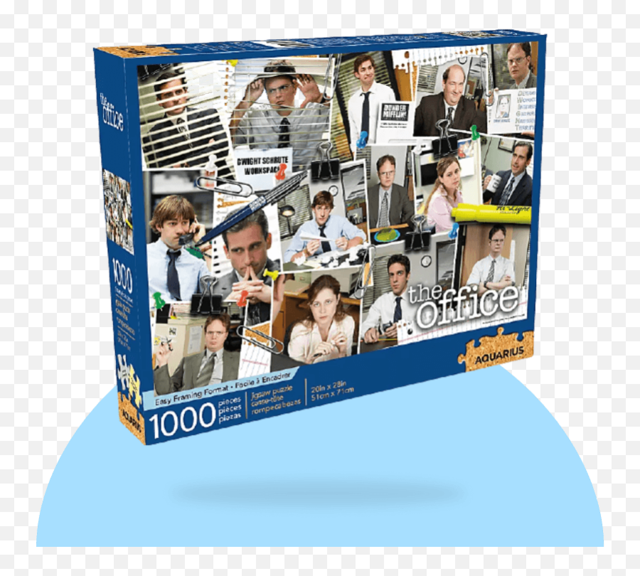 1000 - Piece Jigsaw Puzzle The Office Snackmagic Build Emoji,90 Emotion Word Search Pusule