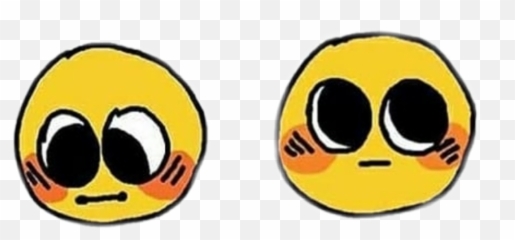Emoji Cute Cursed Love Sticker - Cursed Emoji Love,Cursed Emoji Meme