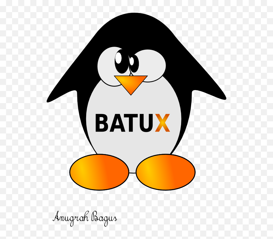 Batux Bagus Tux - Plingcom Emoji,Tux Penguin Emoticon