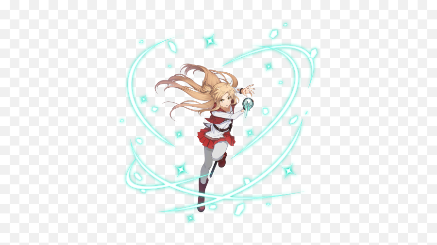 Skill Record And Ability Asuna - Sword Art Online Emoji,Yuki Asuna Smile Emoticon