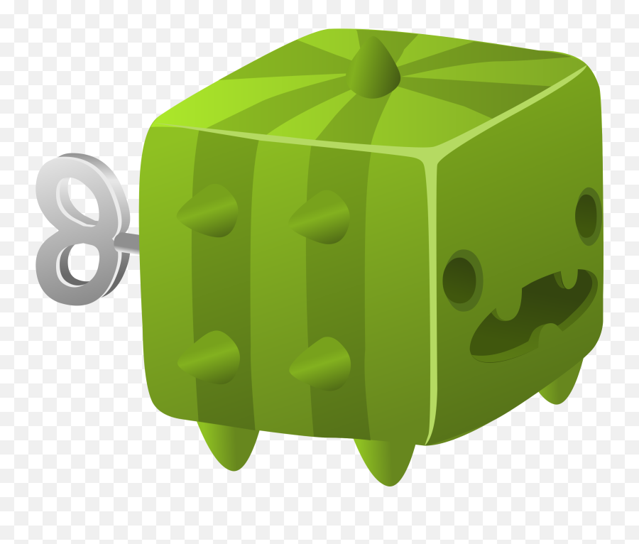 Cubimal Npc Cactus By Glitch Glitch Cactus Clip Art Emoji,Bbcode Dice Emoji