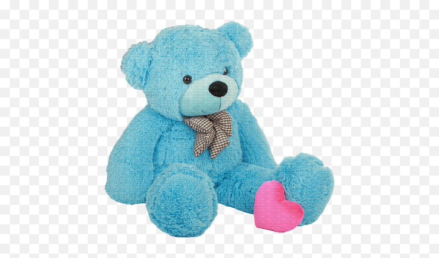 Blue Teddy Teddy Bear Heart Blue Love Cute - Picmix Emoji,Baby Blue Heart Emoji