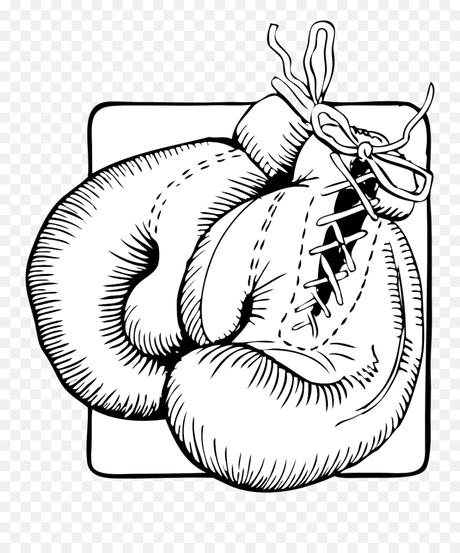 Free Boxing Glove Clipart Black And White Download Free - Boxing Gloves Outlines Emoji,Boxing Glove Emoji