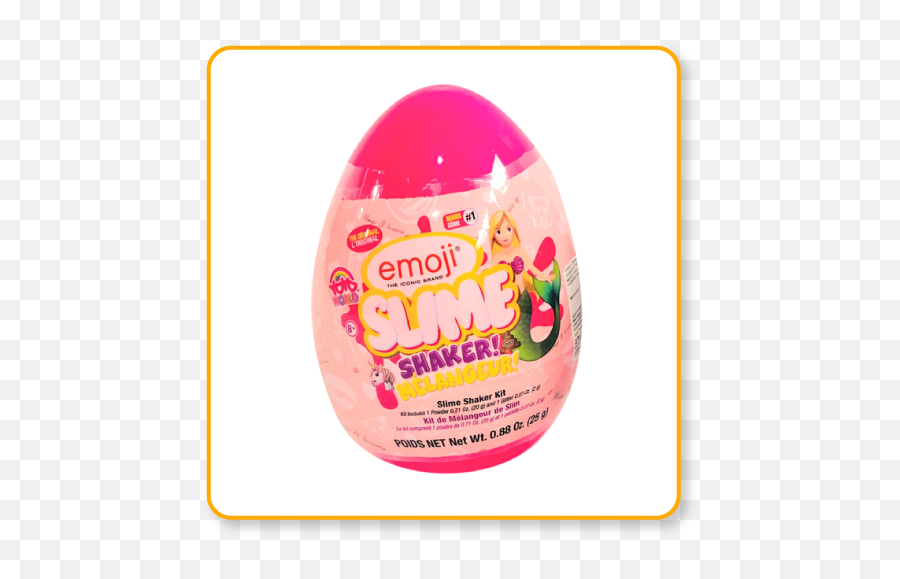 Emoji Egg Slime Shaker U2013 Mavbeccorp - Easter Monday,Egg Emoji