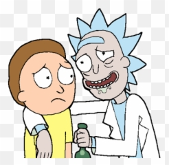 Rick Morty Transparent - Rick And Morty Drinking Emoji,Rick And Morty Emojis