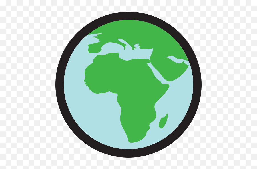 Earth Globe Europe - World Map Of Where Eagles Live Emoji,Earth Emoji