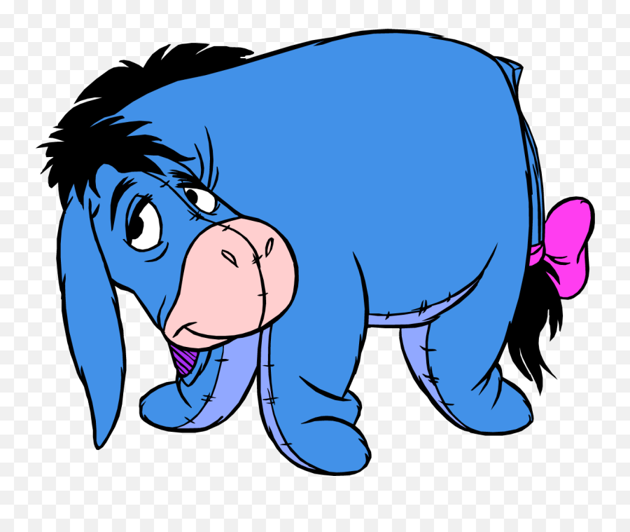 Eeyore The Donkey Drawing Free Image - Eeyore Winnie The Pooh Png Emoji,Eeyore Emotions