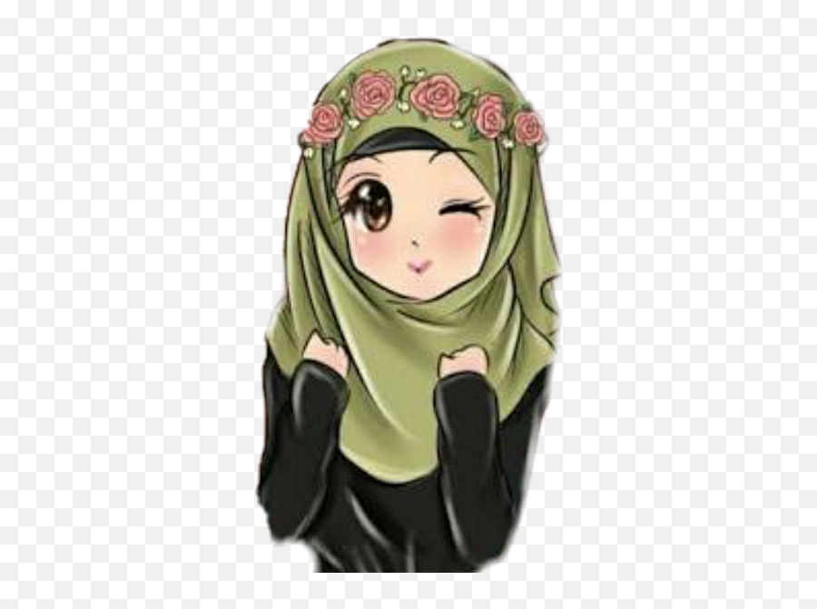 Hijab Sticker By Juliacoklatstrau - Religious Veil Emoji,Headscarf Emoji