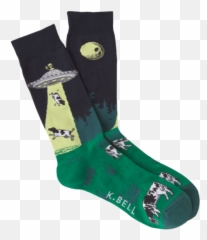 Fun And Funny Socks Johnu0027s Crazy Socks - Ufo Ufo Ufo Cow Socks Emoji,Trap House Emoji