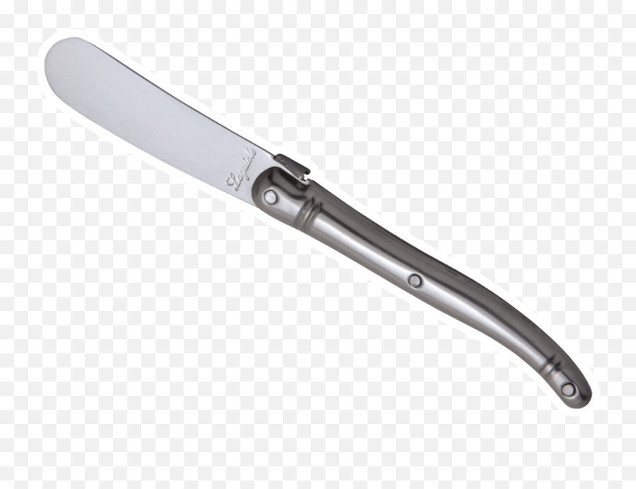 Laguiole Spreader Knife Stainless Steel - Steel Handle Chef Couteau À Beurre Laguiole Emoji,Where Is The Knife Emoji