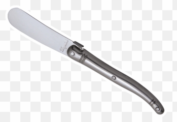 Laguiole Spreader Knife Stainless Steel - Steel Handle Chef Couteau À Beurre Laguiole Emoji,Where Is The Knife Emoji