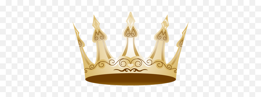 Download Golden Elizabeth Of Queen Crown Vector Mother - Gold Queen Crown Vector Png Emoji,Tiara Emoticon