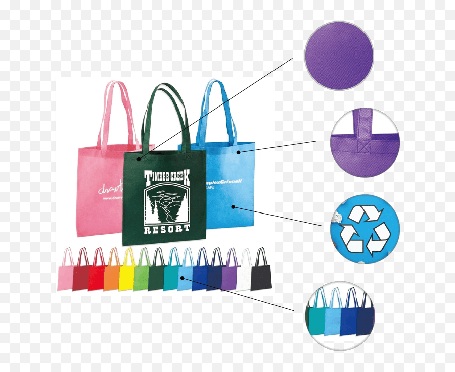 Promotional Value Polypropylene Tote - Tote Bag Emoji,Emoji Tote Bag