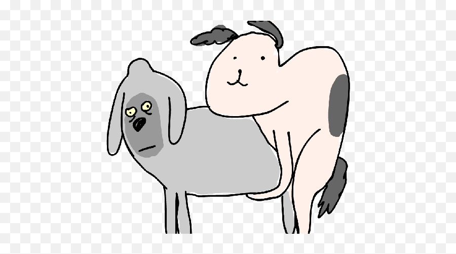 Sad Dog Gif Cartoon Png Base - Animal Figure Emoji,Chow Dog Emojis For Android