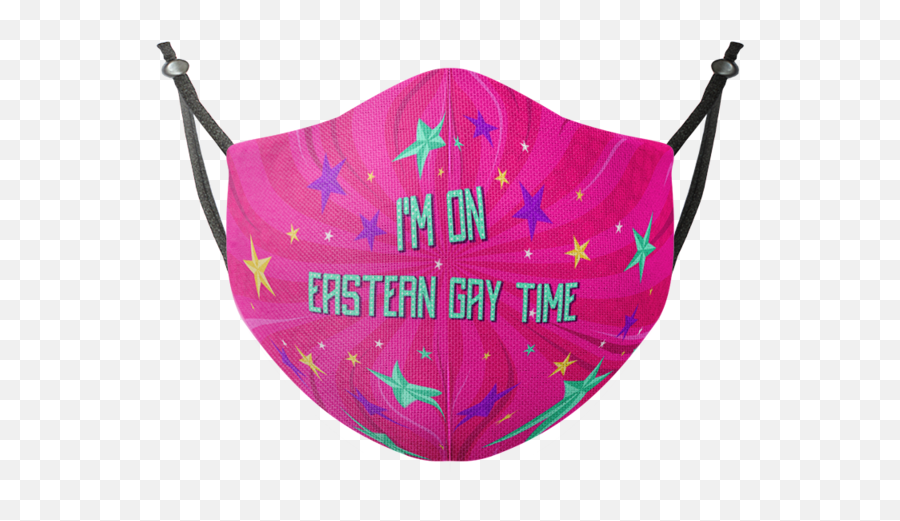 Eastern Gay Time - Face Wrap Girly Emoji,Ok Hand Emoji Pink Hoodie