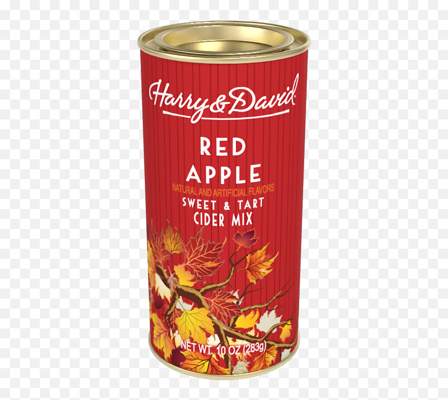 Harry U0026 David Fall Red Apple Cider 10oz Round Tin U2013 Mcstevens - Cylinder Emoji,Apple's Halloween Emojis