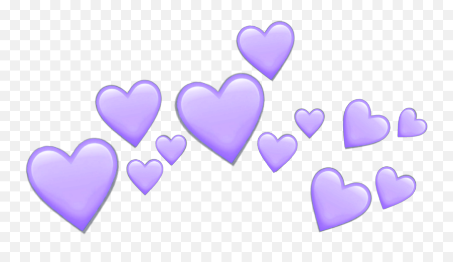 Purple Heart Emoji Copy Fitrinis - Heart Emoji Crown Transparent,Whats The Purple Heart Emoji Mean